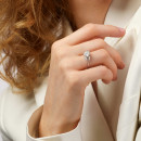 Ole Lynggaard Copenhagen Winter Frost Solitaire Ring - Bild 3