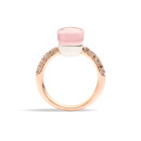 Pomellato Nudo Rosenquarz kleiner Ring - Bild 4