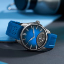 H. Moser & Cie Pioneer Retrograde Seconds Midnight Blue - Bild 4