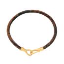 Ole Lynggaard Copenhagen Life Armband Maroon - Bild 2