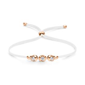 Textil, Armschmuck, Schaffrath COLORTAIRE Armband CTR32_B_008_BR_2_13_WHITELOTUS_RW