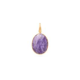 Gelbgold, Halsschmuck, Marco Bicego Lunaria Color Anhänger PB20 CIA01 Y