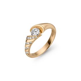Gelbgold, Ringe, Schaffrath CALLA Diamantring 118_CAL4Y_40_GW