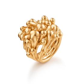 Gelbgold, Ringe, Ole Lynggaard Copenhagen BoHo-Doppelring A3190-401