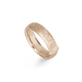 Weißgold, Ringe, Ole Lynggaard Copenhagen Julius Herrenring, Ref: A3056-501-58