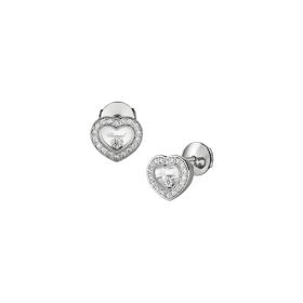 Weißgold, Ohrringe, Chopard Happy Diamonds Icons Ohrstecker 83A054-1201