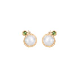 Gelbgold, Ohrringe, Ole Lynggaard Copenhagen Boho Ohrclips Klein A2937-402