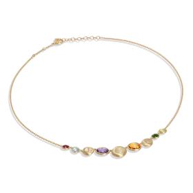 Gelbgold, Halsschmuck, Marco Bicego Jaipur Colour Halskette CB2241_MIX01_Y_02
