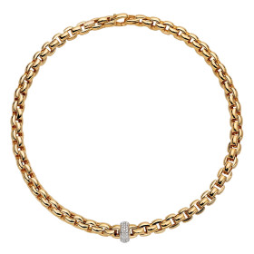         Gelbgold, Halsschmuck, FOPE Eka Flex'it Collier 60711CX_PB_G_XBX_043