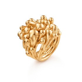 Gelbgold, Ringe, Ole Lynggaard Copenhagen BoHo Cluster-Ring, Ref: A3190-401-54
