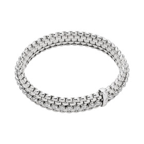 Weißgold, Armschmuck, FOPE Eka Flex'it Armband mit Diamantpavé, Ref: 58504BX_PB_B_BBX_00M