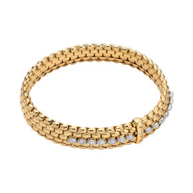 Weißgold, Armschmuck, FOPE Panorama Flex'it Armband 58504BX_BB_G_GBX_0XS