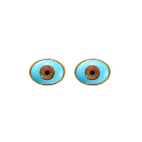 Gelbgold, Ohrringe, Ole Lynggaard Copenhagen Evil Eye Ohrstecker  A3105-401