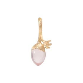 Gelbgold, Halsschmuck, Ole Lynggaard Copenhagen Lotus Sprout Anhänger A2662-405