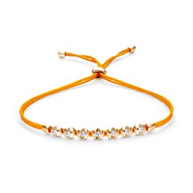 Textil, Armschmuck, Schaffrath COLORTAIRE Armband CTR72_B_008_BR_2_08_FLAMEORANGE_YW