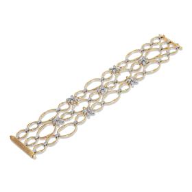 Weißgold, Armschmuck, Marco Bicego Marrakech Onde Armband BG824_B3_YW
