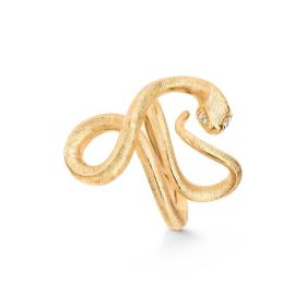 Gelbgold, Ringe, Ole Lynggaard Copenhagen Snakes Ring Large A2674-401