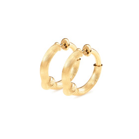         Gelbgold, Ohrringe, Ole Lynggaard Copenhagen Nature Creolen klein A3043-401