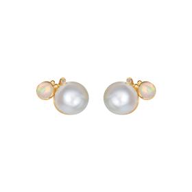 Gelbgold, Ohrringe, Ole Lynggaard Copenhagen BoHo Ohrstecker A2930-401