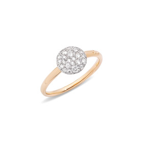 Roségold, Ringe, Pomellato Sabbia Ring, Ref: PAB4070O7000DB000_63