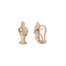 Roségold, Ohrringe, Schaffrath CALLA Ohrschmuck 757_CAL8Y_40_RW
