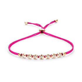 Textil, Armschmuck, Schaffrath COLORTAIRE Armband CTR72_B_008_BR_2_09_HOTPINK_RW