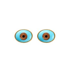 Gelbgold, Ohrringe, Ole Lynggaard Copenhagen Evil Eye Ohrstecker  A3105-401