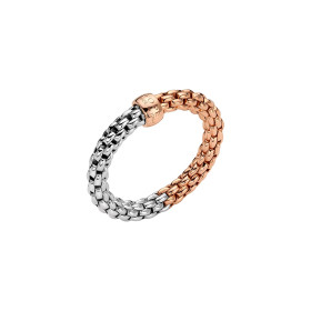        Roségold &amp; Weißgold, Ringe, FOPE Essentials Flex'it Ring 06E08AX_XX_1_XRX_0XS