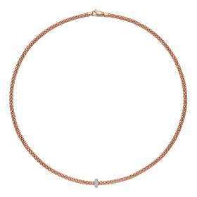 Weißgold, Halsschmuck, FOPE PRIMA Collier 74508CX_BB_R_XBX_043