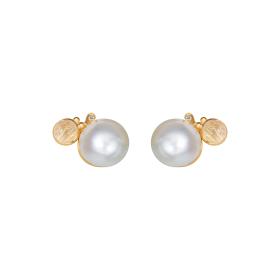 Gelbgold, Ohrringe, Ole Lynggaard Copenhagen BoHo Ohrstecker A2930-405