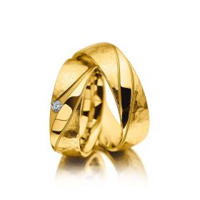 Gelbgold, Ringe, Meister Trauringe Individuals 112.8881.01/112.8881.00-G