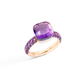 Roségold, Ringe, Pomellato Nudo Classic Ring, Ref: PAB9040O6BKROI0GL_47
