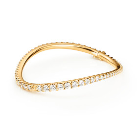         Gelbgold, Armschmuck, Ole Lynggaard Copenhagen Love Bands Armreif A3168-403