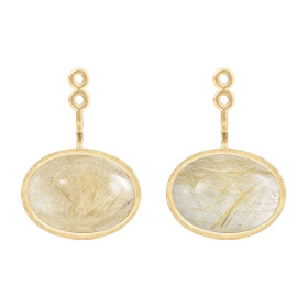Gelbgold, Accessoires/Sonstiges, Ole Lynggaard Copenhagen Lotus Einhänger für Ohrringe A3060-402