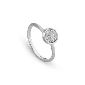 Ringe, Weißgold, Marco Bicego Jaipur Ring Oro E Diamanti AB471 B W