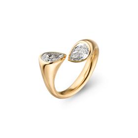 Gelbgold, Ringe, Schaffrath CALLA Designer-Ring 118_CALTR_150_GW