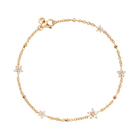         Gelbgold, Armschmuck, Ole Lynggaard Copenhagen Shooting Stars Armband A2866-401