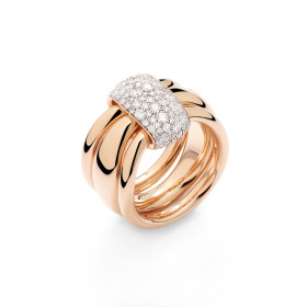         Roségold, Ringe, Pomellato Pomellato Together Ring PAC6010O7WHRDB000_63