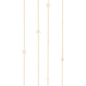 Gelbgold, Halsschmuck, Ole Lynggaard Copenhagen Shooting Stars Collier A2858-404