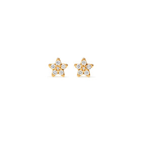 Gelbgold, Ohrringe, Ole Lynggaard Copenhagen Shooting Stars Ohrstecker klein, Ref: A2860-401