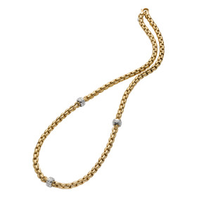 Weißgold, Halsschmuck, FOPE EKA Collier 70605C3_BB_G_XBX_060