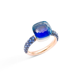 Roségold, Ringe, Pomellato Nudo Classic Ring, Ref: PAB9040O6BKRZALTL_50