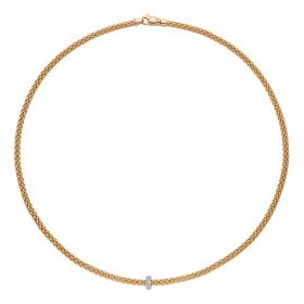 Halsschmuck, Weißgold, FOPE Prima Collier 74508CX_BB_G_XBX_043