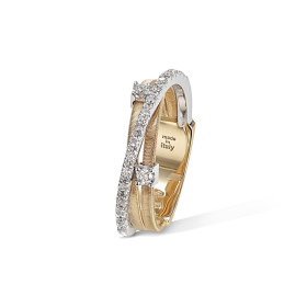 Weißgold, Ringe, Marco Bicego Goa Ring AG269 B2 YW