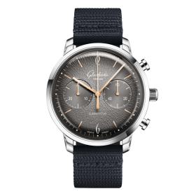 Unisex, Glashütte Original Sixties Chronograph 1-39-34-06-22-04