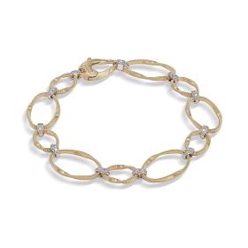 Weißgold, Armschmuck, Marco Bicego Marrakech Onde Armband BG783_B2_YW_M5