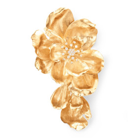         Gelbgold, Ohrringe, Ole Lynggaard Copenhagen Wild Rose Ohrclip A3245-401
