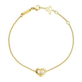 Gelbgold, Armschmuck, Chopard Happy Diamonds Icons Armband 85A054-0001