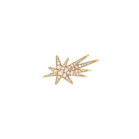 Gelbgold, Ohrringe, Ole Lynggaard Copenhagen Funky Shooting Stars Ohrstecker A3101-402