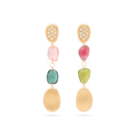 Gelbgold, Ohrringe, Marco Bicego Lunaria Color Ohrhänger, Ref: OB1899-B TM01 Y